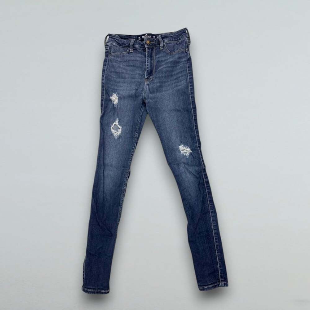 Ultra High Rise Distressed Skinny Jean Leggings W26 L28